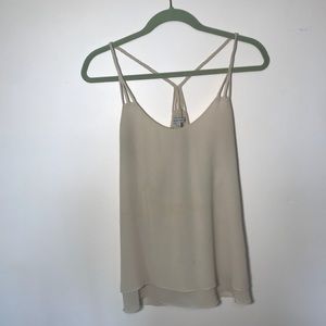 Off white top flowy top